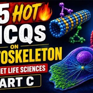 45 HOT Cytoskeleton MCQs for CSIR NET Life Sciences Part C (With Detailed Explanations)